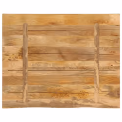 vidaXL Table Top Replacement Dining Table Top Live Edge Solid Wood Rough Mango - Additional view 4