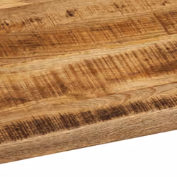 vidaXL Table Top Replacement Dining Table Top Live Edge Solid Wood Rough Mango - Additional view 6