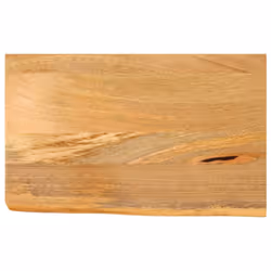 vidaXL Table Top Live Edge Replacement Board Dining Table Top Solid Wood Mango