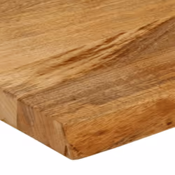 vidaXL Table Top Live Edge Replacement Board Dining Table Top Solid Wood Mango - Additional view 5