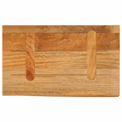 vidaXL Table Top Live Edge Replacement Board Dining Table Top Solid Wood Mango - Additional view 4