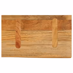 vidaXL Table Top Live Edge Replacement Board Dining Table Top Solid Wood Mango - Additional view 4
