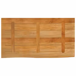 vidaXL Table Top Live Edge Replacement Board Dining Table Top Solid Wood Mango - Additional view 4