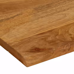 vidaXL Table Top Live Edge Replacement Board Dining Table Top Solid Wood Mango - Additional view 5
