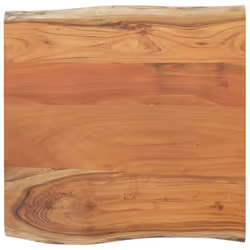 vidaXL Table Top Replacement Board Desktop Accessory Solid Wood Live Edge - 40 x 40 x 2.5 cm - Additional view 2
