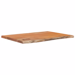 vidaXL Table Top Replacement Table Top Rectangular Solid Wood Acacia Live Edge