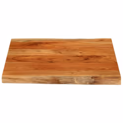 vidaXL Table Top Replacement Table Top RectangularÂ Solid Wood Acacia Live Edge