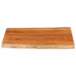 vidaXL Table Top Replacement Table Top RectangularÂ Solid Wood Acacia Live Edge
