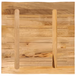 vidaXL Table Top Live Edge Replacement Dining Table Top Solid Wood Rough Mango - Additional view 4