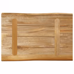 vidaXL Table Top Live Edge Replacement Dining Table Top Solid Wood Rough Mango - Additional view 4