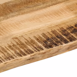 vidaXL Table Top Live Edge Replacement Dining Table Top Solid Wood Rough Mango - Additional view 6