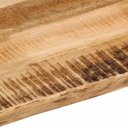 vidaXL Table Top Live Edge Replacement Dining Table Top Solid Wood Rough Mango - Additional view 6