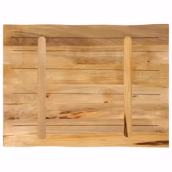 vidaXL Table Top Live Edge Replacement Dining Table Top Solid Wood Rough Mango - Additional view 4