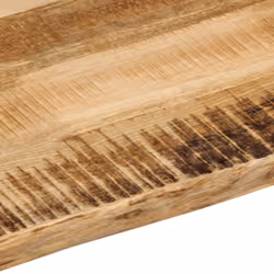 vidaXL Table Top Live Edge Replacement Dining Table Top Solid Wood Rough Mango - Additional view 6