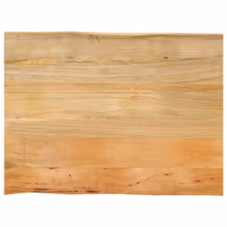 vidaXL Table Top Live Edge Replacement Board Dining Table Top Solid Wood Mango