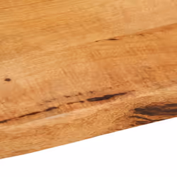 vidaXL Table Top Live Edge Replacement Board Dining Table Top Solid Wood Mango - Additional view 6