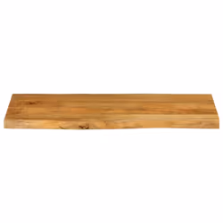 vidaXL Table Top Live Edge Replacement Board Dining Table Top Solid Wood Mango - Additional view 2