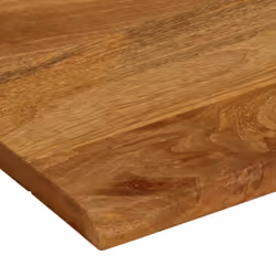 vidaXL Table Top Live Edge Replacement Board Dining Table Top Solid Wood Mango - Additional view 5