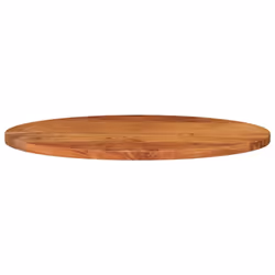 vidaXL Table Top Replacement Board Coffee Dining Table Top Oval Solid Wood - 140 x 50 x 2,5 cm - Additional view 2