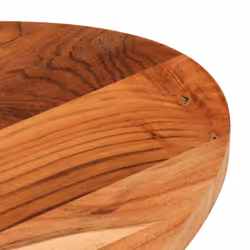 vidaXL Table Top Replacement Board Coffee Dining Table Top Oval Solid Wood - 140 x 50 x 2,5 cm - Additional view 5