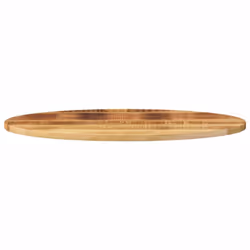 vidaXL Table Top Replacement Board Coffee Dining Table Top Oval Solid Wood - natural, 110 x 40 x 2.5 cm/  Solid rough mango wood - Additional view 2
