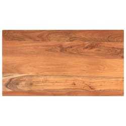 vidaXL Table Top Replacement Dining Table Top Rectangular Solid Wood Acacia