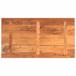 vidaXL Table Top Replacement Dining Table Top Rectangular Solid Wood Acacia - Additional view 4