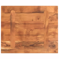 vidaXL Table Top Replacement Dining Table Top Rectangular Solid Wood Acacia - Additional view 4