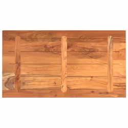 vidaXL Table Top Replacement Dining Table Top Rectangular Solid Wood Acacia - Additional view 4