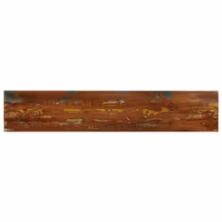 vidaXL Table Top Replacement Board Dining Table Top Rectangular Solid Wood - multicolour, 180 x 20 cm/ 25 mm