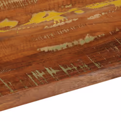 vidaXL Table Top Replacement Board Dining Table Top Rectangular Solid Wood - multicolour, 180 x 20 cm/ 25 mm - Additional view 6