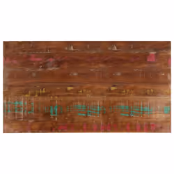 vidaXL Table Top Replacement Board Dining Table Top Rectangular Solid Wood - multicolour, 100 x 60 cm/ 25 mm