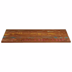 vidaXL Table Top Replacement Board Dining Table Top Rectangular Solid Wood - multicolour, 140 x 60 cm/ 25 mm