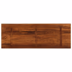 vidaXL Table Top Replacement Board Dining Table Top Rectangular Solid Wood - multicolour, 140 x 60 cm/ 25 mm - Additional view 4