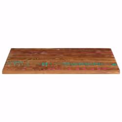 , 120 x 70 cm/ 25 mm) vidaXL Table Top Replacement Board Dining Table Top Rectangular Solid Wood - reclaimed wood(multicolour