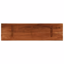 vidaXL Table Top Replacement Board Dining Table Top Rectangular Solid Wood - multicolour, 110 x 20 cm/ 38 mm - Additional view 4