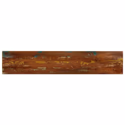 vidaXL Table Top Replacement Board Dining Table Top Rectangular Solid Wood - multicolour, 140 x 20 cm/ 38 mm