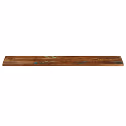 vidaXL Table Top Replacement Board Dining Table Top Rectangular Solid Wood - multicolour, 140 x 20 cm/ 38 mm