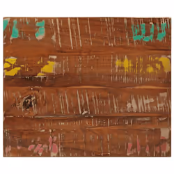 , 60 x 50 cm/ 38 mm) vidaXL Table Top Replacement Board Dining Table Top Rectangular Solid Wood - reclaimed wood(multicolour