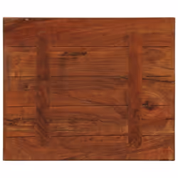 , 60 x 50 cm/ 38 mm) vidaXL Table Top Replacement Board Dining Table Top Rectangular Solid Wood - reclaimed wood(multicolour - Additional view 4