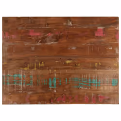 , 70 x 50 cm/ 38 mm) vidaXL Table Top Replacement Board Dining Table Top Rectangular Solid Wood - reclaimed wood(multicolour