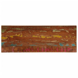 , 140 x 50 cm/ 38 mm) vidaXL Table Top Replacement Board Dining Table Top Rectangular Solid Wood - reclaimed wood(multicolour