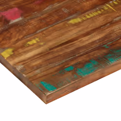 , 140 x 50 cm/ 38 mm) vidaXL Table Top Replacement Board Dining Table Top Rectangular Solid Wood - reclaimed wood(multicolour - Additional view 5