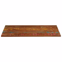 , 160 x 50 cm/ 38 mm) vidaXL Table Top Replacement Board Dining Table Top Rectangular Solid Wood - reclaimed wood(multicolour