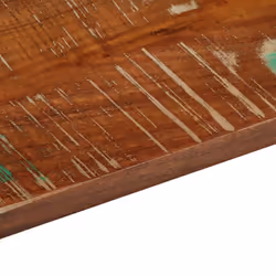 , 60 x 60 cm/ 38 mm) vidaXL Table Top Replacement Board Dining Table Top Rectangular Solid Wood - reclaimed wood(multicolour - Additional view 6