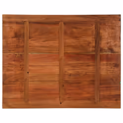 vidaXL Table Top Replacement Board Dining Table Top Rectangular Solid Wood - multicolour, 90 x 80 cm/ 38 mm - Additional view 4