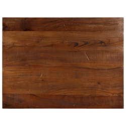 , 70 x 50 cm/ 25 mm) vidaXL Table Top Replacement Board Dining Table Top Rectangular Solid Wood - reclaimed wood(natural