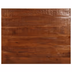 vidaXL Table Top Replacement Board Dining Table Top Rectangular Solid Wood - natural, 100 x 80 cm/ 38 mm