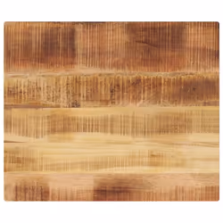 , 60 x 50 cm/ 25 mm) vidaXL Table Top Replacement Board Dining Table Top Rectangular Solid Wood - rough mango wood(natural