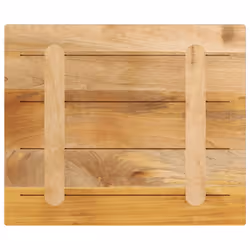 , 60 x 50 cm/ 25 mm) vidaXL Table Top Replacement Board Dining Table Top Rectangular Solid Wood - rough mango wood(natural - Additional view 4